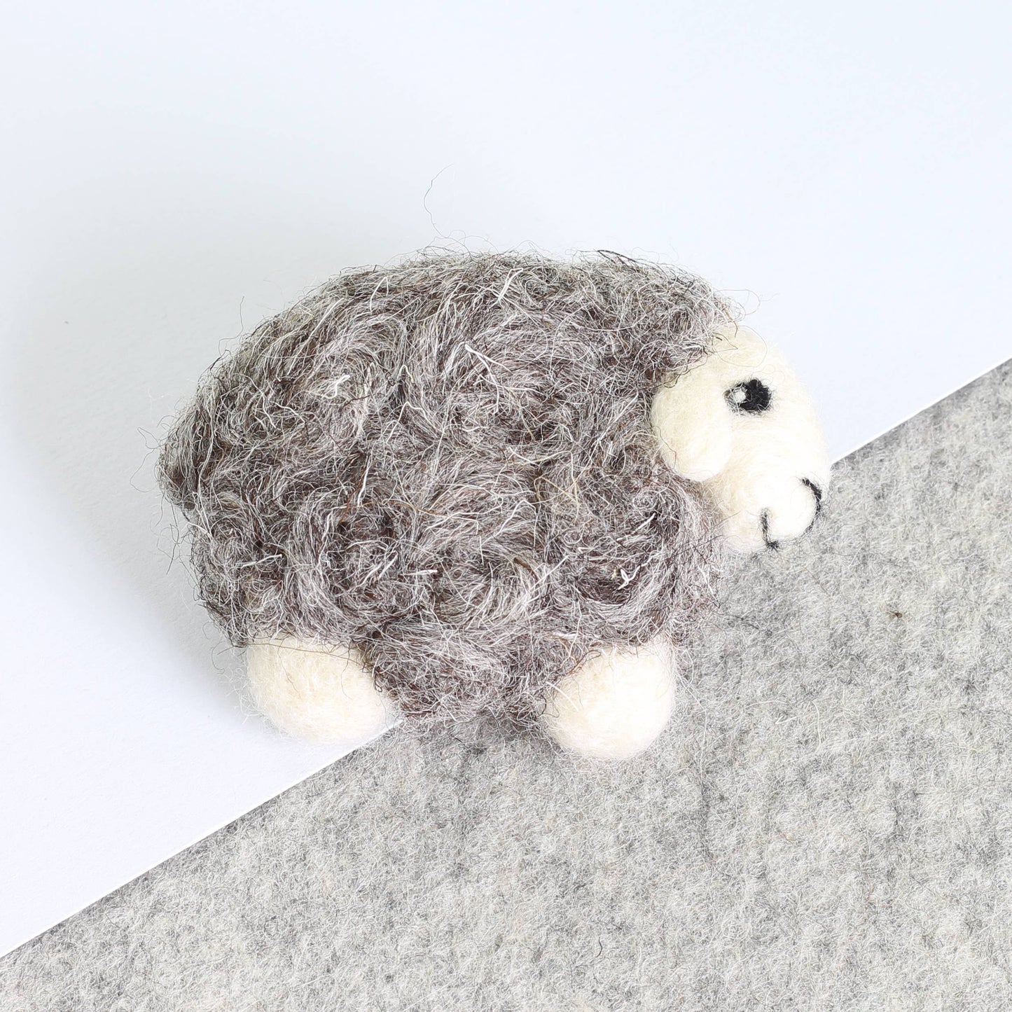 Herdwick Sheep Brooch Needle Felting Kit