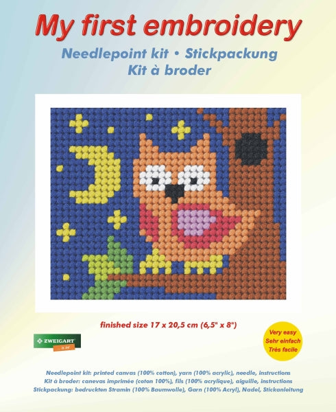 My first embroidery - Needlepoint (tapestry) kits