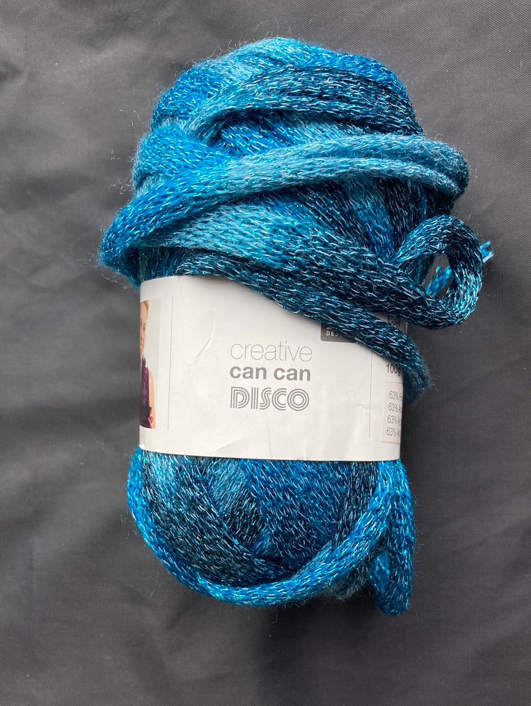 Creative Can Can Disco Yarn - Rico Design